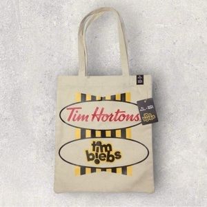 JUSTIN BEIBER x TIM HORTONS CANVAS BAG